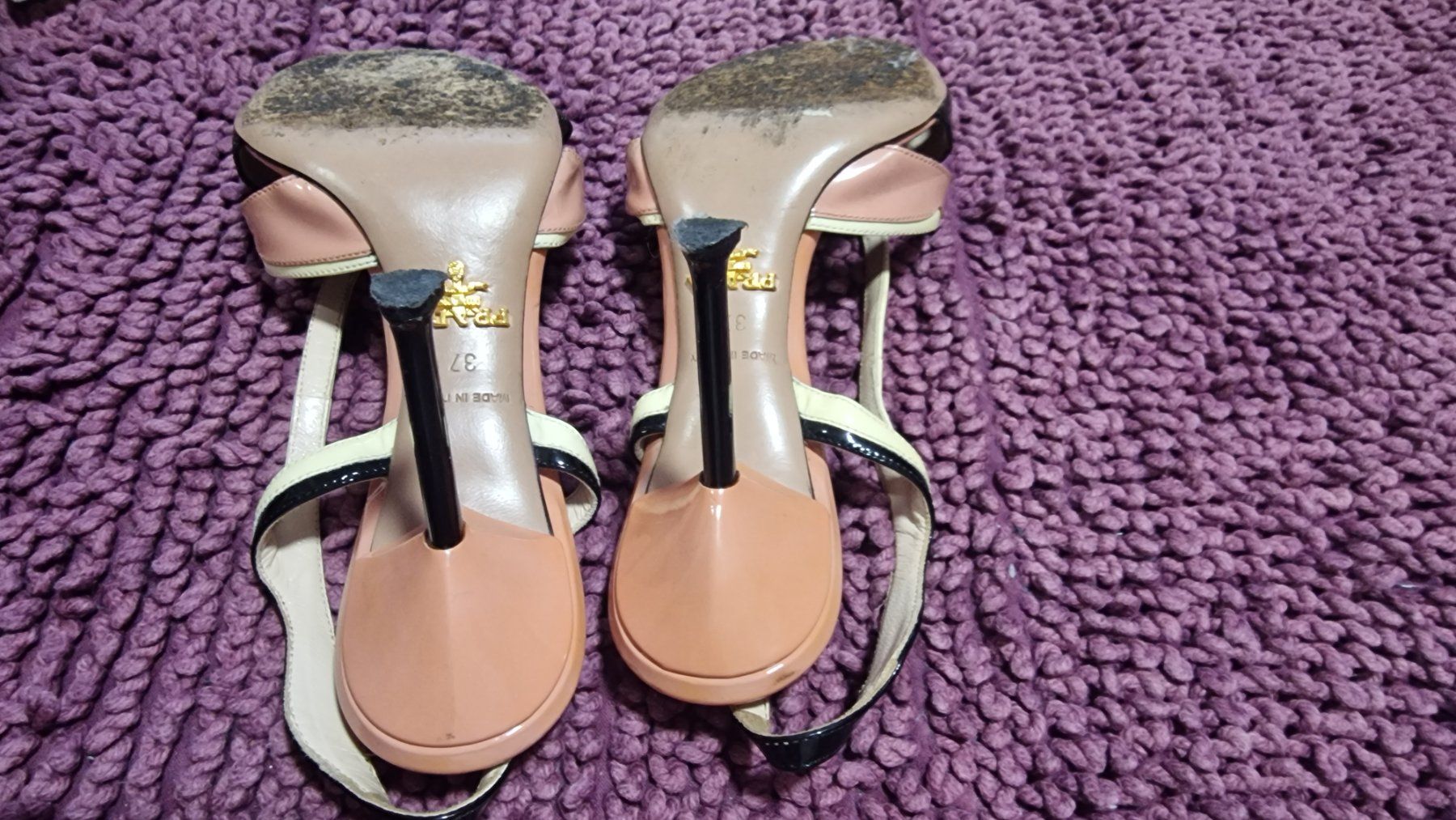 Prada Chaussures femmes: Prada Leder Sandalen – D'occasion à Wil SG par ral_dgc2 9