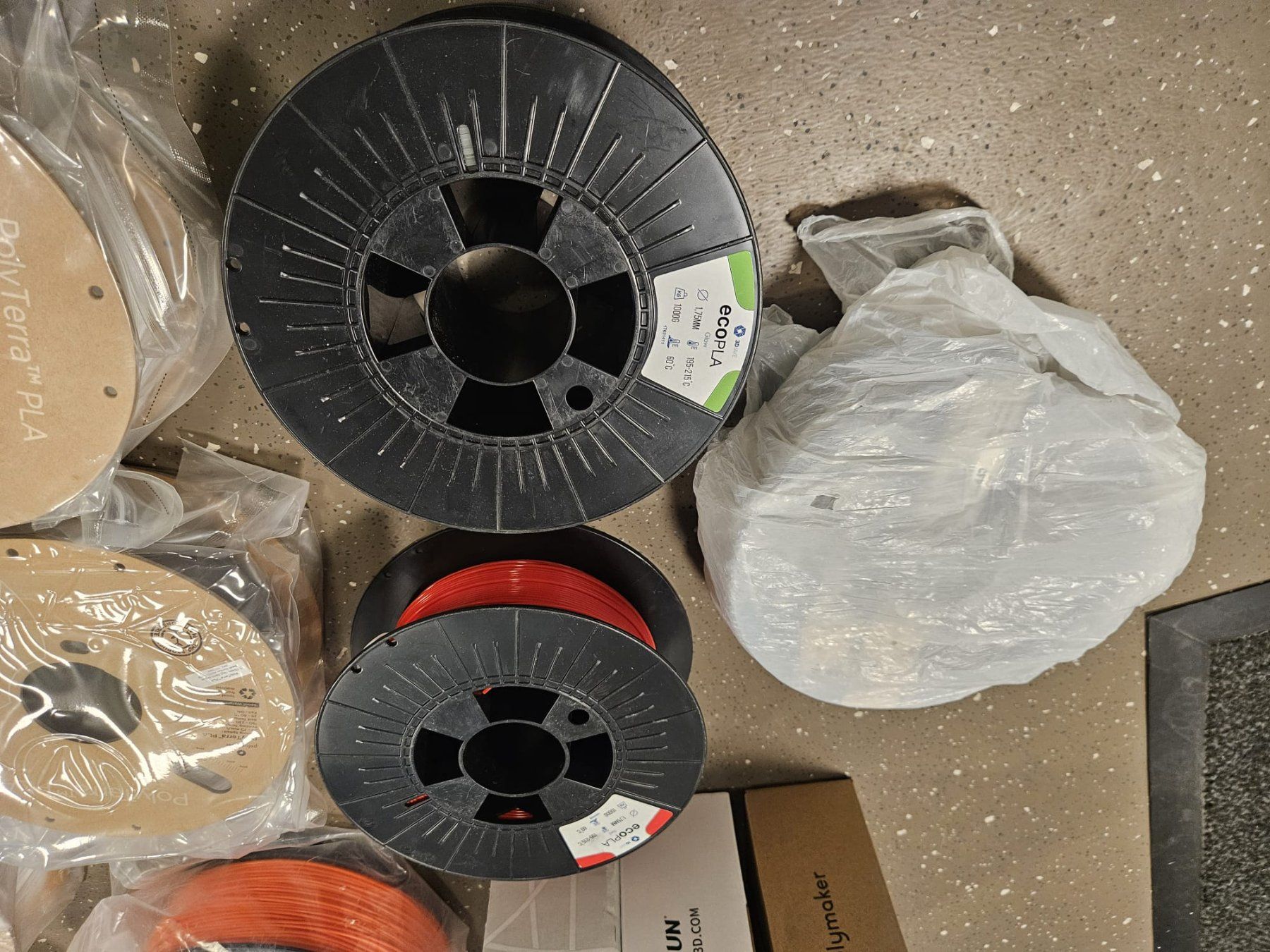 Filamento: PLA Filament 1.75mm Konvolut – Nuovo (secondo la descrizione) da Winterthur venduto da Moineau_Mechanics 2