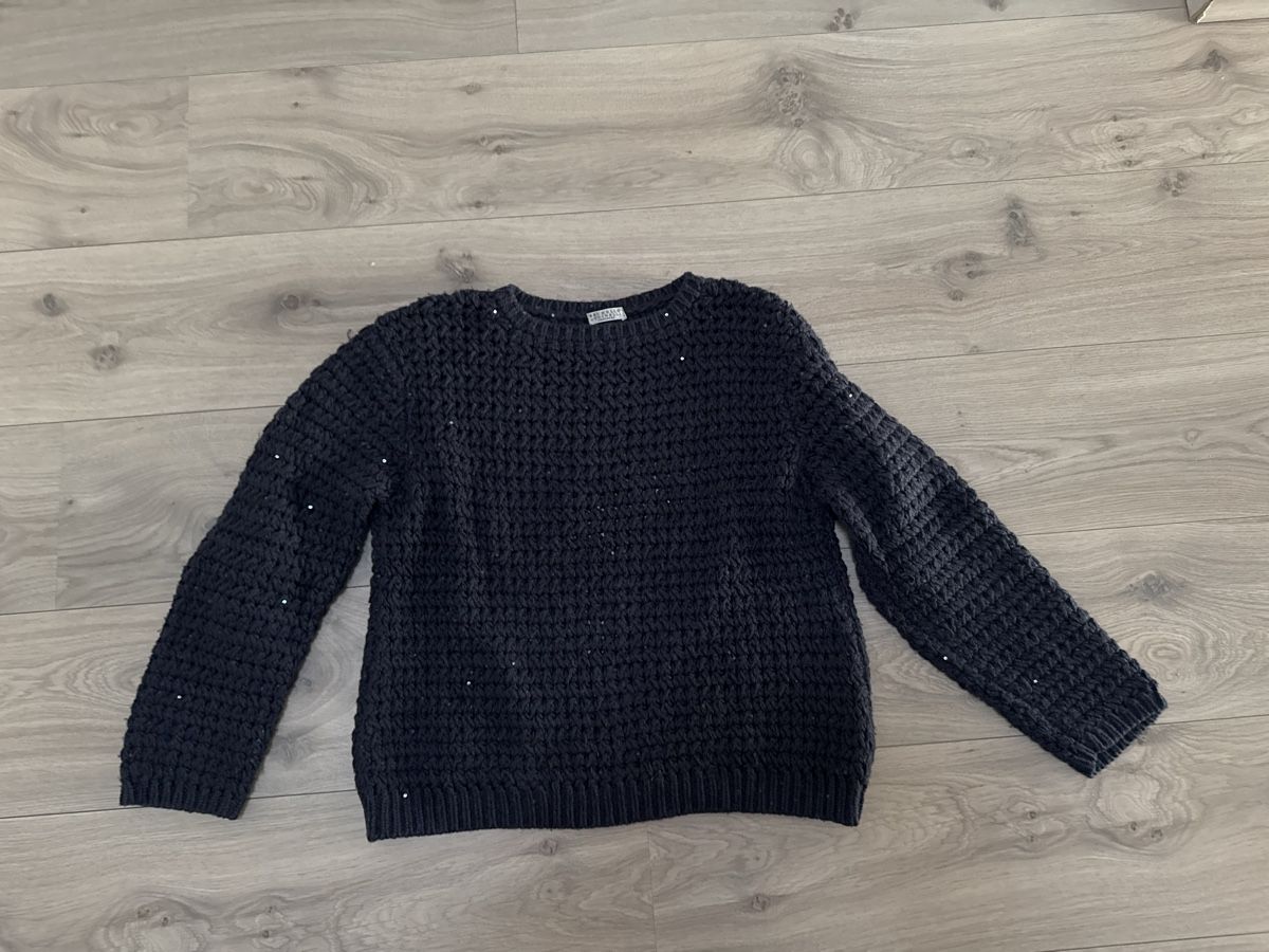 Brunello Cucinelli Pullover & Sweatshirts: Brunello Cucinelli Cashmere Seide Pullover, Gr. L, Top! – Gebraucht aus Küttigen von evelineh04