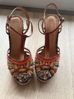 Sandalen mit Absatz mehrfarbig von Cube Gr. 39