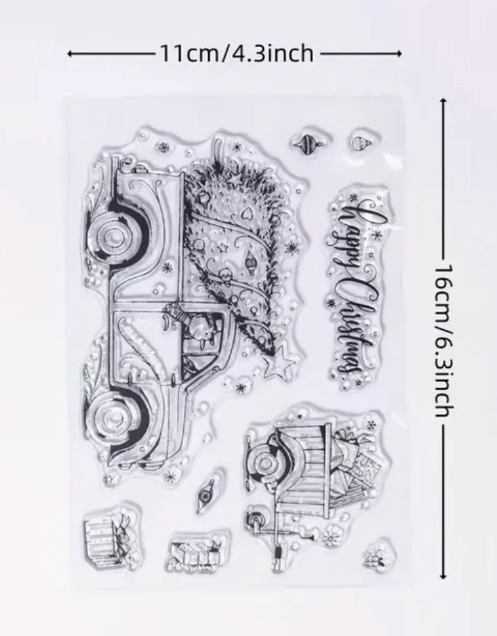 Timbri: Weihnachtsmotiv - Silikonstempel – Nuovo e nell'imballaggio originale da Frenkendorf venduto da jazzplatten 1