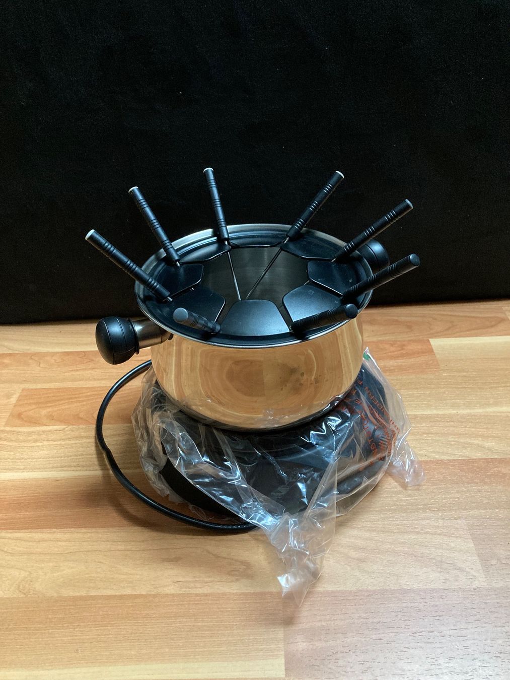Küchengeräte: Fondue elektrisch – Gebraucht aus Widen von Maja56