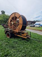Rollhaspel mit Meili transporterachse Bewässerung, Gülle