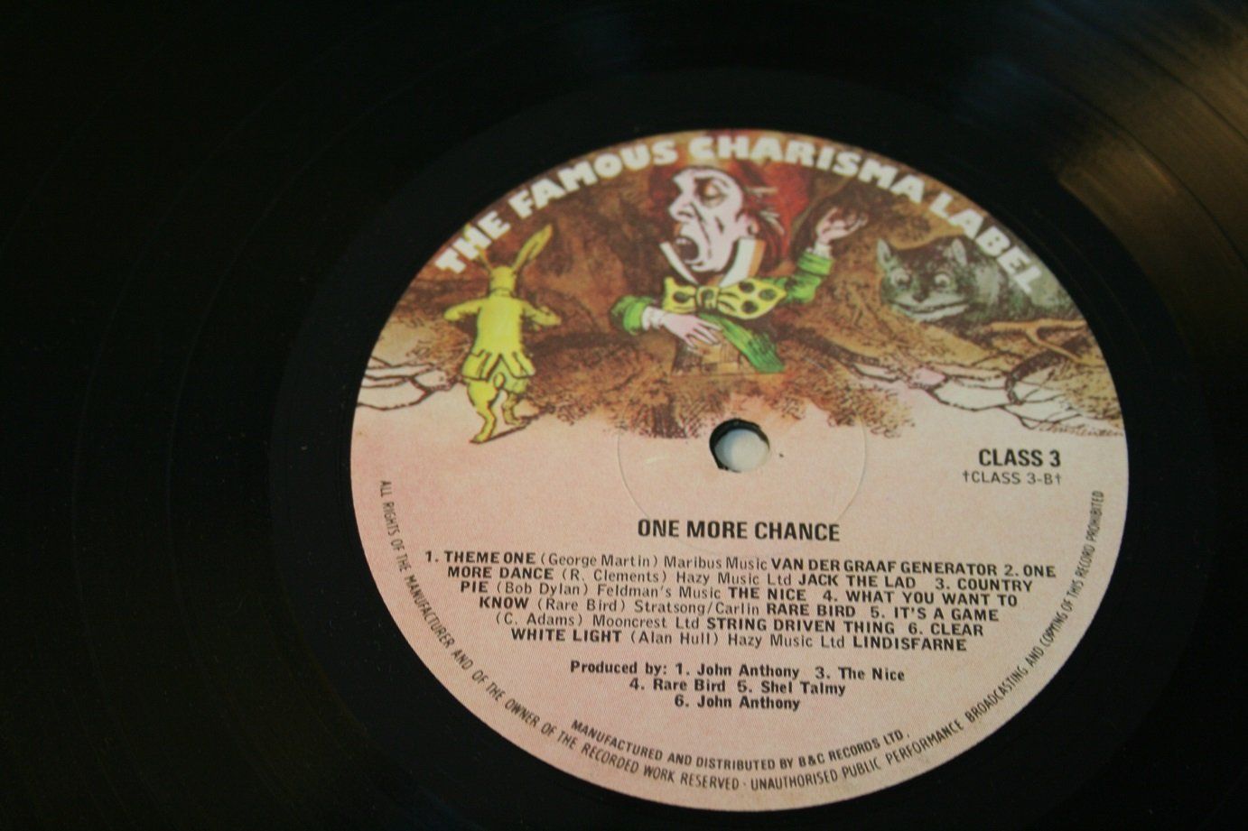 Schallplatten: One more chance - Charisma Records, LP – Gebraucht aus Wettingen von zibi137 1