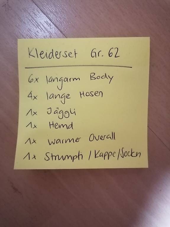 Lotti & Set di vestiti: Kleiderpaket Grösse 62 – Usato da Baldegg venduto da luz_hkl7 1
