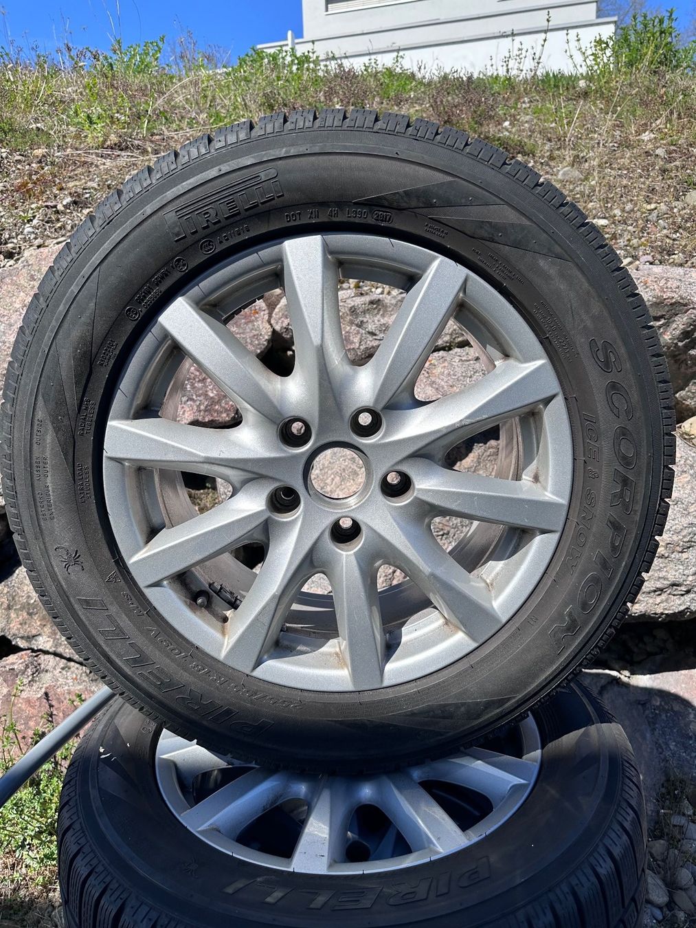 Porsche Pneumatici & Ruote complete: 4 Winterrad  PORSCHE CAYENNE (92A) – Usato da Otelfingen venduto da hof74