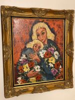 Henry Maurice D‘ Anty (1910-1998) Portrait Frau mit Kind