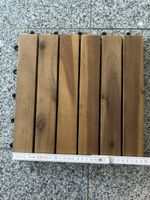 50-60 Stück Holzterrasse Elemente