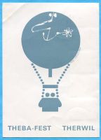 Ballonkarte 1967-28a gest. Grenchen - Theba-Fest Therwil