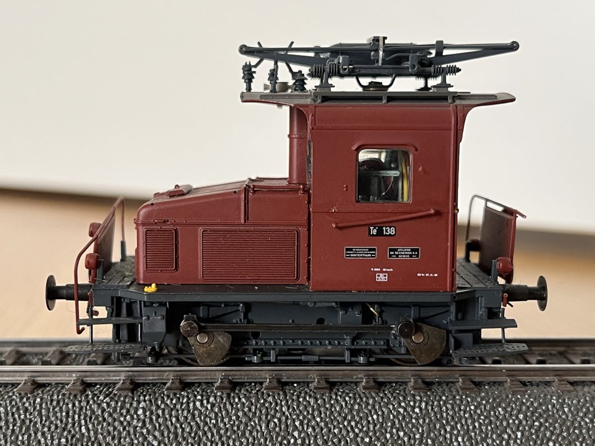 Brawa Modellini di ferrovie: SBB Te III Brawa AC Digital Mängel – Usato da Basel venduto da Re620_11627 4