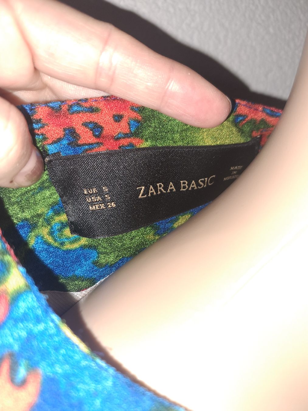 Giacche: Zara Basic Blumen Jacke, Gr. S - Der Hingucker! – Usato da Grasswil venduto da Natali.H 2