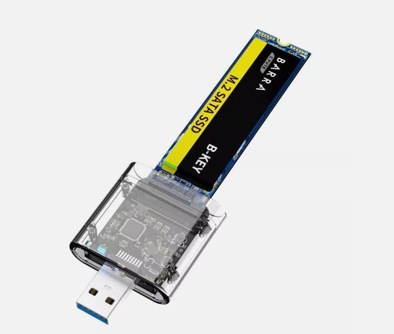 Unità & Adattatore: USB 3.0 M2 Gen1 SSD SATA ChassisAdapter 5Gbps Disk – Nuovo (secondo la descrizione) da Kirchdorf AG venduto da Lionstein 8