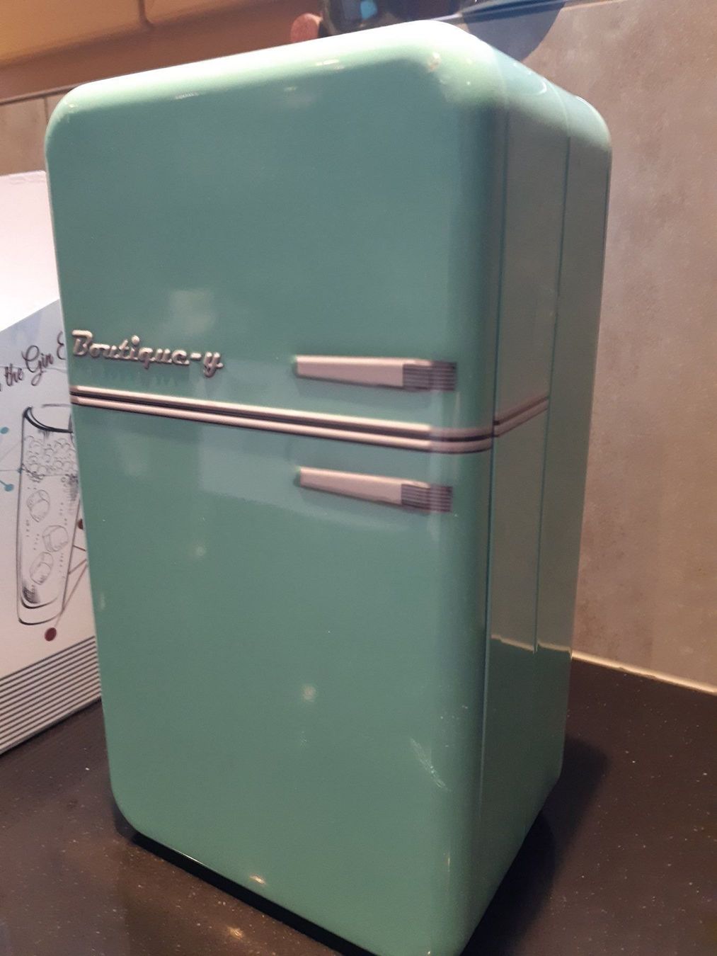 Bevande alcoliche: Gin in Blechdose Retro "Kühlschrank" – Nuovo e nell'imballaggio originale da Grindelwald venduto da carro5