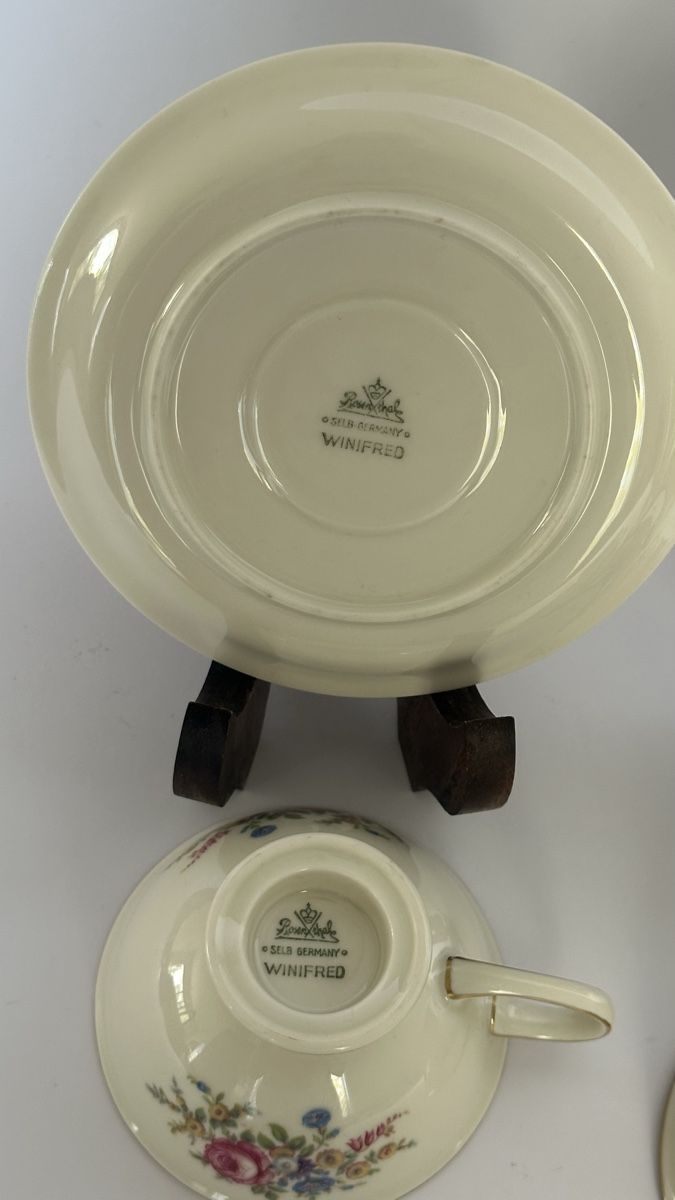Rosenthal Set di piatti: 2 Rosenthal Selb Germany Winifred  – Usato da Aarwangen venduto da Wikipr 5