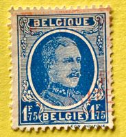 Briefmarken aus Belgien König Albert I.  Ungestempelt  ﻿