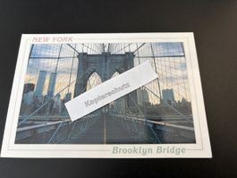 Ansichtskarte New York Brooklyn Bridge unbenutzt neu