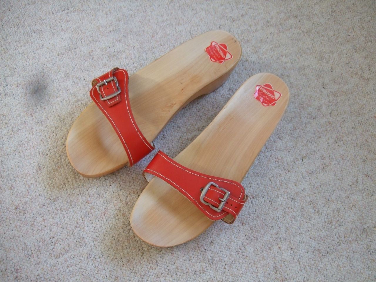 Chaussures femmes: Berkemann Holz Zoggeli 41 Rot NEU – Neuf (Voir description) à Gränichen par Ricardo51 1