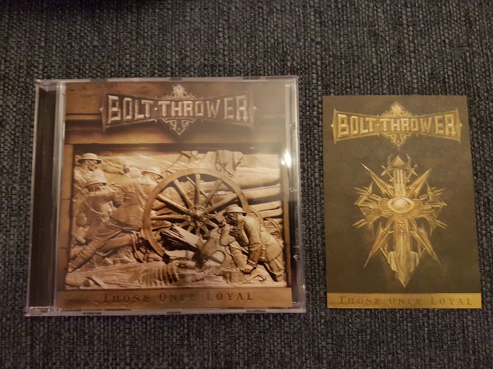 BOLT THROWER - Those Once Loyal CD inkl. Release/Tour-Flyer | Kaufen ...