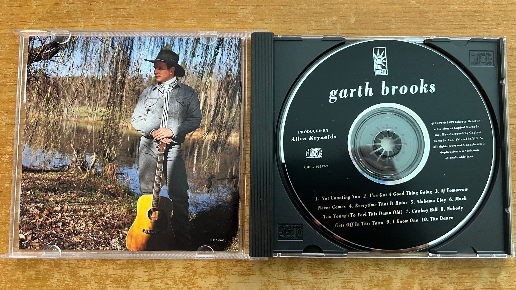 CD: Garth Brooks - Same / CD - 1. US-Press. 1989 - DACD Master – Usato da Gais venduto da soundcave57 2