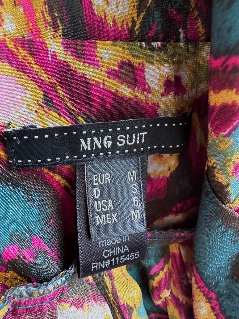 Mango Vestiti: Wunderschönes farbiges Kleid von Mango – Usato da Bern venduto da Fraeuleinhonig 1