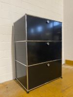 USM Haller Regal 1x3 50 3HR schwarz