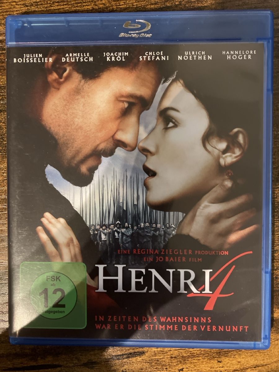 Tutti i DVDs: Henri 4 BluRay – Usato da Glarus venduto da Jhuber78