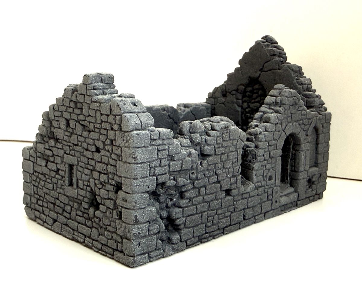 Noch Modelleisenbahnen: H0 Noch Kirche Ruine  – Neu (gemäss Beschreibung) aus Basel von Juland 1