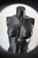 Kette Länge ca. 39-43 cm, Anhänger mit Strasssteine
