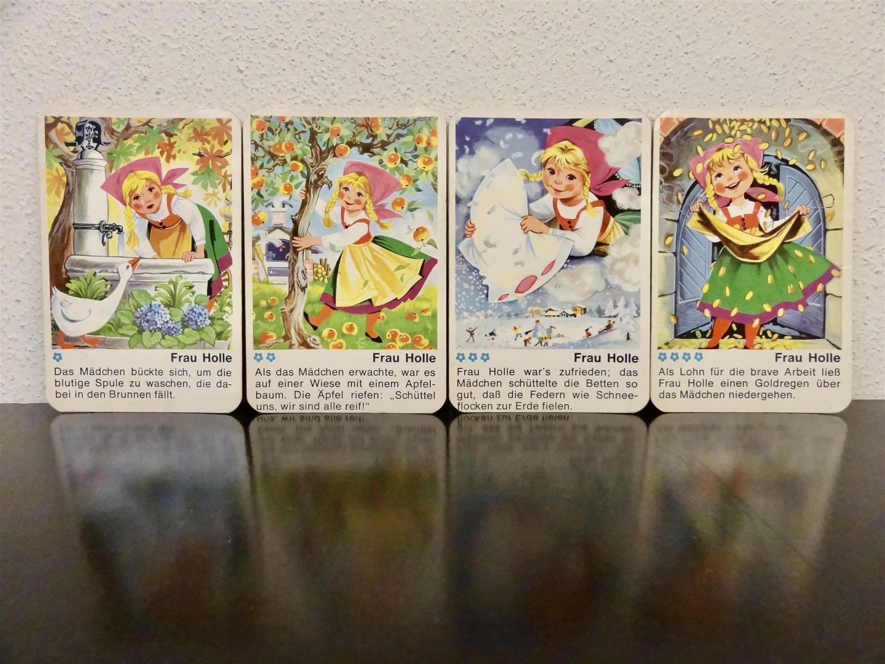Giochi: schönes altes Quartett MÄRCHEN – Usato da Kerzers venduto da wisaundso 8