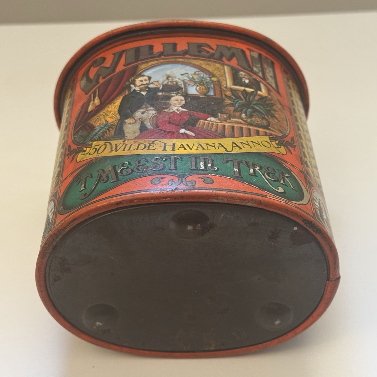 Barattoli: Vintage tin box - Willem cigars Holland – Usato da Zürich venduto da FEC75 3