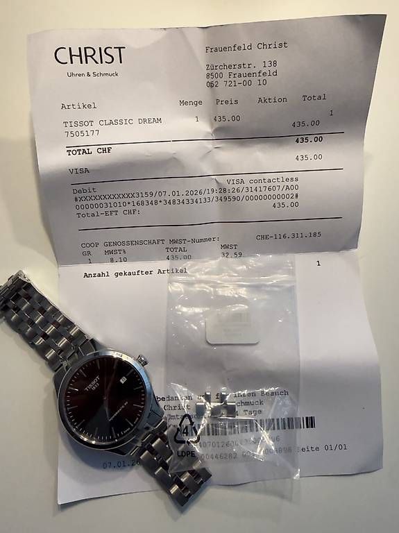 Orologi: Tissot Automatic Uhr PRX – Usato da Müllheim Dorf venduto da dei_2lys 2