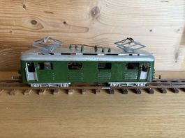 Spur 0 Eigenbau Lok mit einem Motor DC