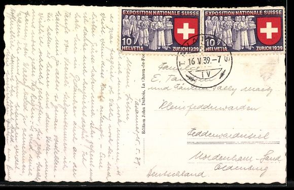 Cartoline postali: AK Tavannes, Vue générale – Usato da Berlin venduto da bartko-reher 1
