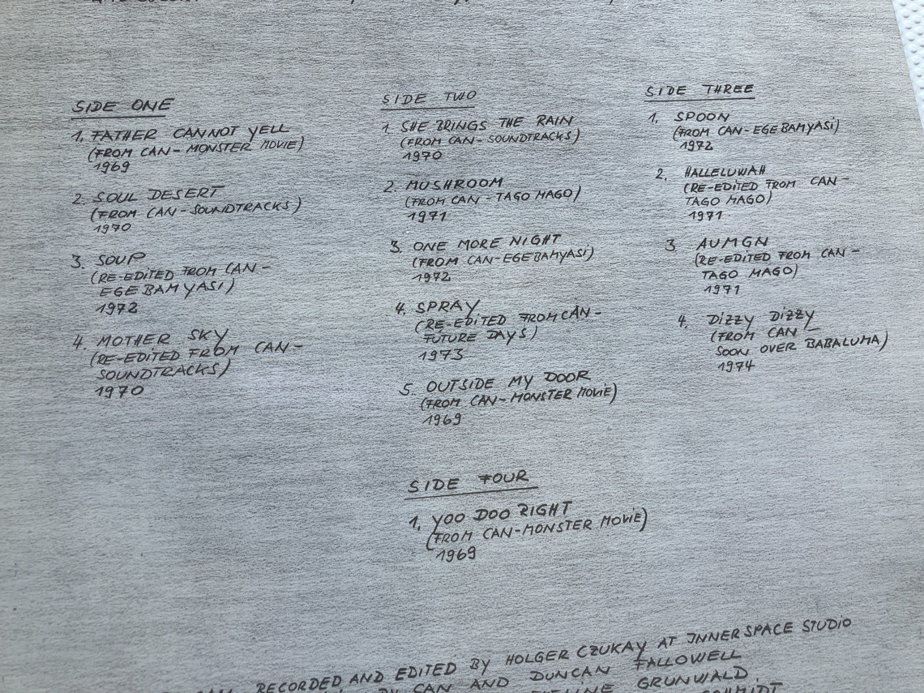 Schallplatten: Can – Gebraucht aus Aarwangen von Jukebox3 2