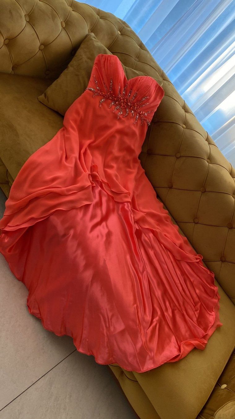 Vestiti: schönes Abendkleid Gr. 14 pink – Usato da Dagmersellen venduto da sheli17