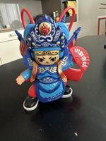 Changing face Chinese Opera Warrior Toy