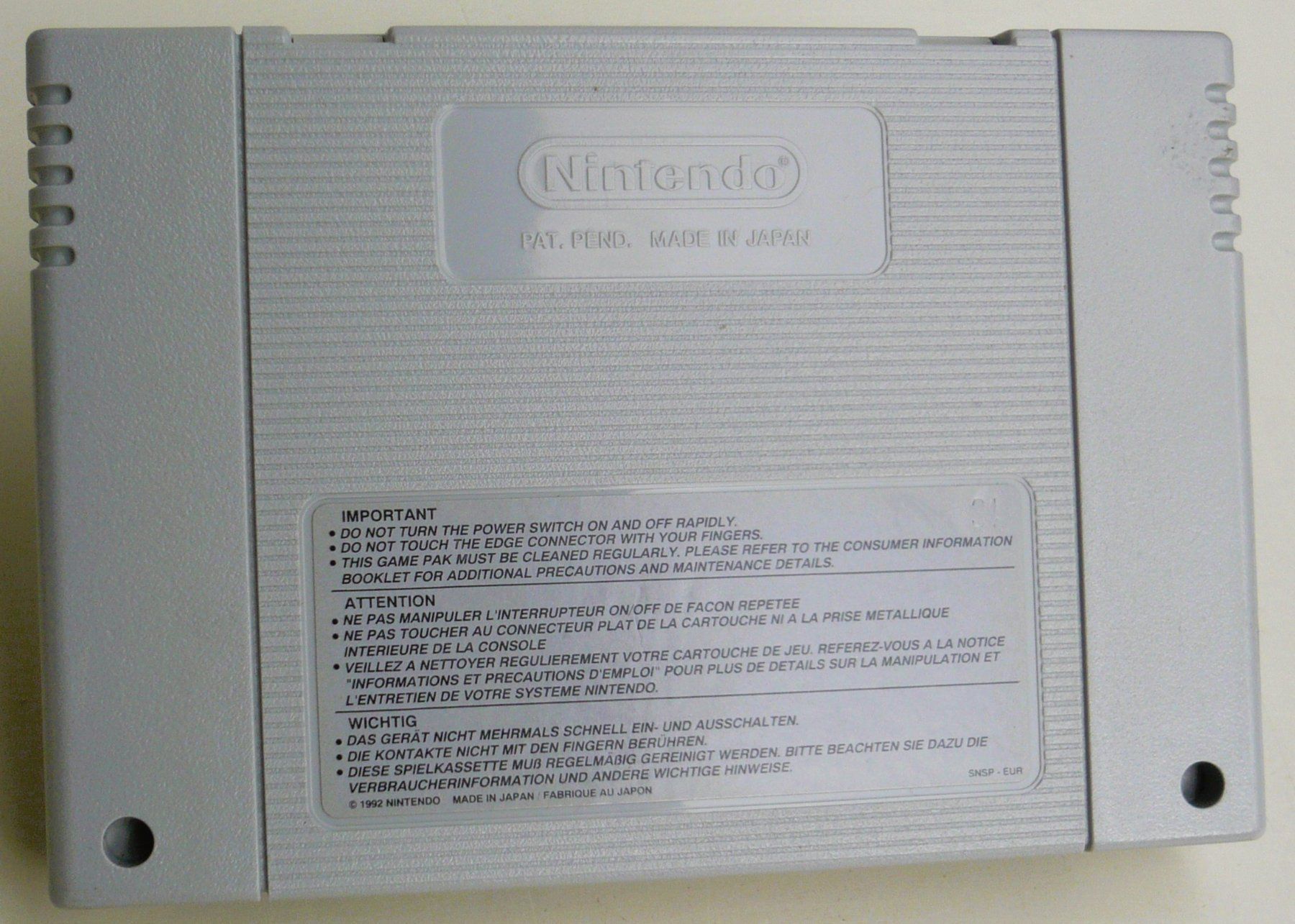 Nintendo Giochi: SNES: Dr Mario & Tetris – Usato da Onex venduto da Jaguar1986 3