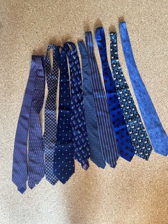 Krawatten Set: Hermès, Polo Ralph Lauren, Gianfranco Ferre