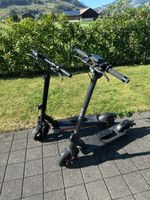 Zwei grosse eScooter Trottis Elektro für Bastler + Netzteile