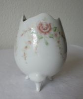 Limoges France Porzellan-Ei handbemalt Höhe 9cm