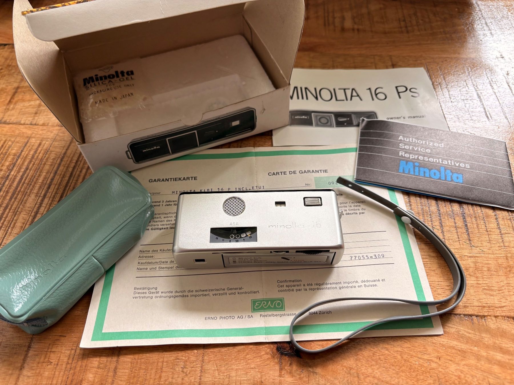 Minolta Fotocamera: Minolta 16 ps Set Neu – Nuovo e nell'imballaggio originale da Rapperswil SG venduto da reb_6fhl 5