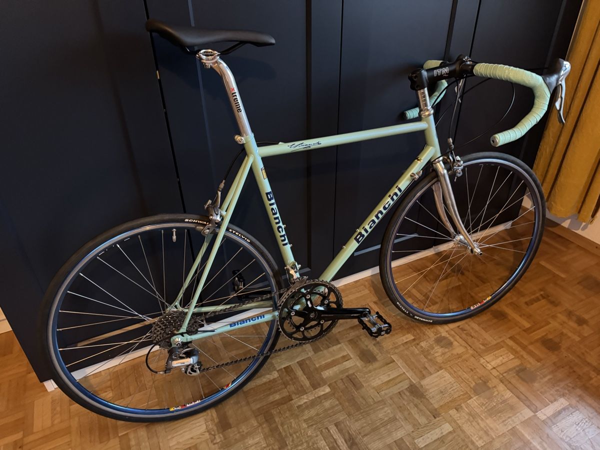 Bianchi Biciclette: Bianchi Stahl Oldtimer Rennrad – Usato da Bern venduto da fus_5ryk 5