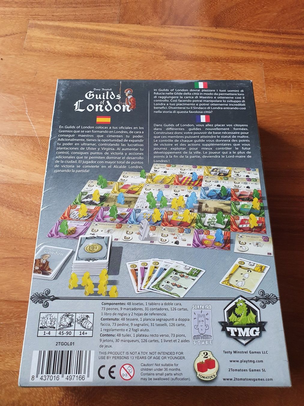 Giochi: Guilds of London – Nuovo e nell'imballaggio originale da Puidoux venduto da Svreber 1