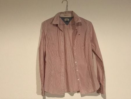 Tommy Hilfiger Bluse gestreift rot/weiss Gr.XS