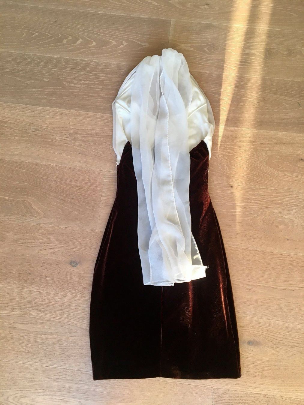 Kleider: Neues Samt-Cocktailkleid Grösse S – Neu (gemäss Beschreibung) aus Winkel von Flyhy2020 6
