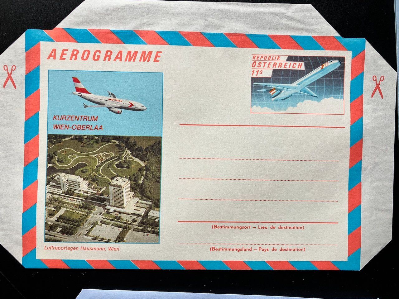 Tutti i francobolli: 6 Aerogramme postfrisch – Usato da Nesslau venduto da zueri6 1