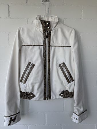 Hogan Übergangsjacke weiss Gr. S