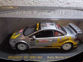 Ixo 1:43 Peugeot 307 WRC Pilote Suisse O. Burri