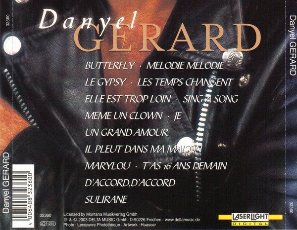 CDs: CD Danyel Gerard - Best of (2003) – Gebraucht aus Möriken AG von mineralia 1