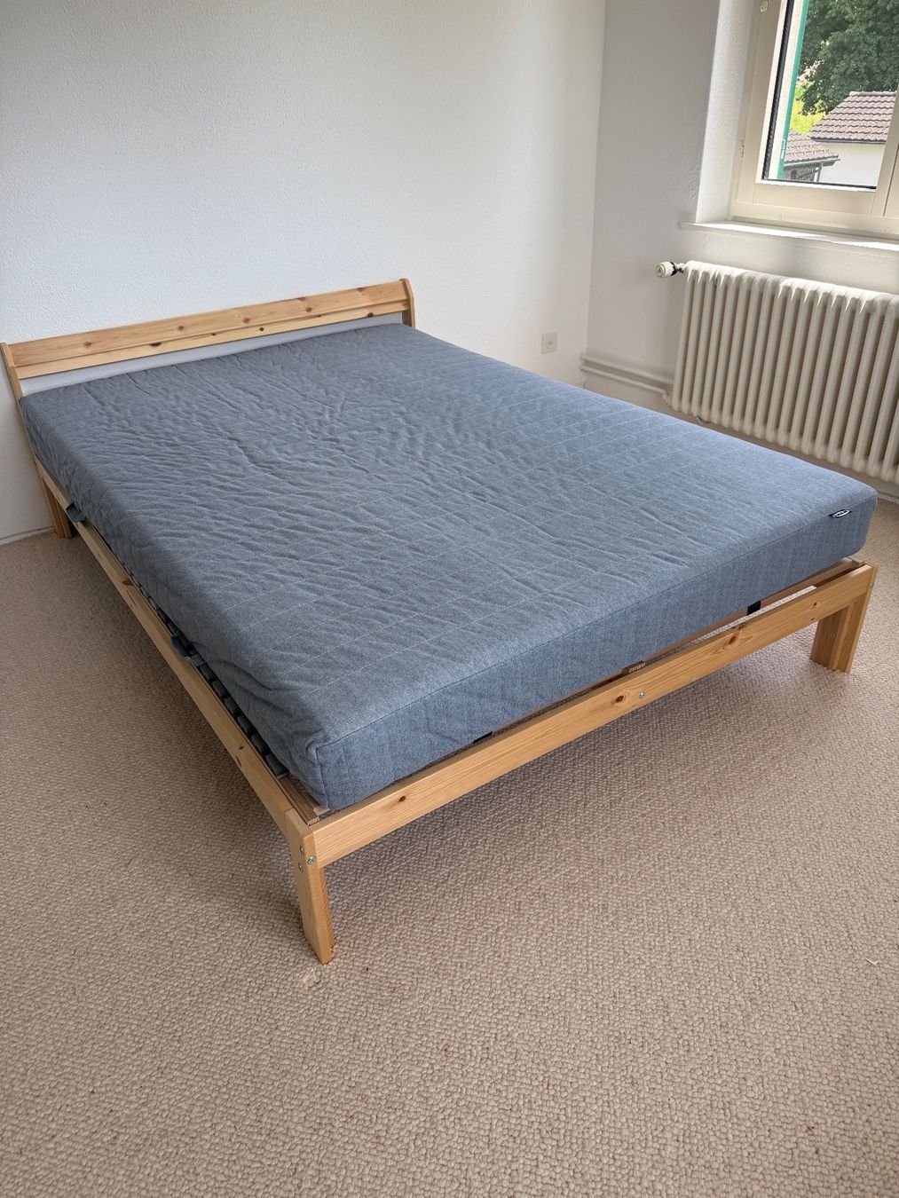 Ikea Letti: IKEA NEIDEN Bettgestell 140x200cm – Usato da Jona venduto da Miele_2025 2